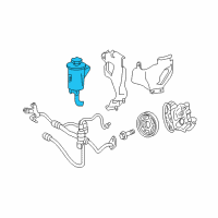 OEM 2011 Mercury Grand Marquis Reservoir Assembly Diagram - 8L2Z-3E764-A