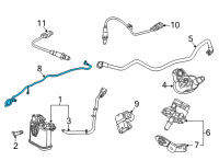 OEM Chevrolet Trailblazer Tube Diagram - 42551934