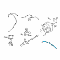 OEM Hyundai Hose Assembly-Brake Booster Vacuum Diagram - 59130-2M500