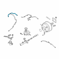 OEM 2011 Hyundai Genesis Coupe Hose Assembly-Brake Booster Vacuum Diagram - 59130-2M800