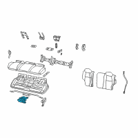 OEM Jeep Grand Cherokee CUPHOLDER Diagram - 1BG491DVAA