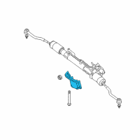 OEM 2009 Nissan Maxima INSULATOR Heat, Power Steering Diagram - 48382-ZX70A