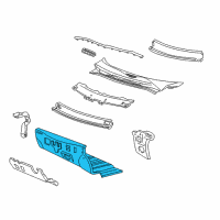 OEM 2004 Ford Freestar Dash Panels Diagram - 4F2Z1701610BA