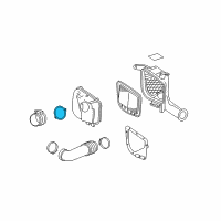 OEM Gasket, Mass Airflow Sensor Diagram - 15147456