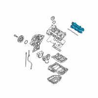 OEM 2009 Kia Sedona Manifold Assembly-Intake Diagram - 283103C120