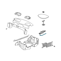 OEM 1995 Pontiac Sunfire Handle-Wheel Wrench Diagram - 14036400