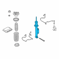 OEM 2021 BMW 840i xDrive SPRING STRUT REAR LEFT VDC Diagram - 37-10-6-878-103