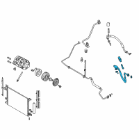 OEM Ford Mustang AC Hoses Diagram - AR3Z-19972-B