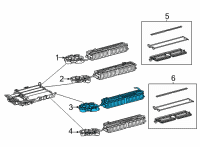 OEM 2022 Lexus NX250 STACK SUB-ASSY, EV S Diagram - G950A-49016