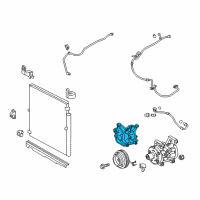 OEM 2009 Toyota Tacoma Pulley Assembly Diagram - 88420-04130