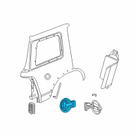 OEM Lincoln Fuel Pocket Diagram - 8L2Z-7827936-A