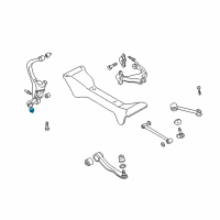 OEM Hyundai Bushing-Trailing Arm "B" Diagram - 52718-38000
