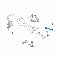 OEM 2001 Hyundai Sonata Bush-Trailing Arm Diagram - 55543-39000