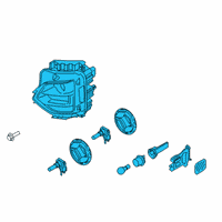 OEM Hyundai Right Side Halogen Headlight Diagram - 92102-S2000