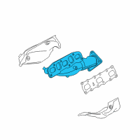 OEM 2012 Infiniti G25 Manifold EXHAUS Diagram - 140C2-1MB1A