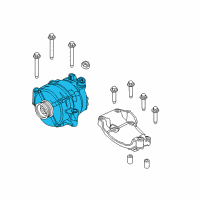 OEM 2015 Ford F-250 Super Duty Alternator Diagram - CC3Z-10346-A