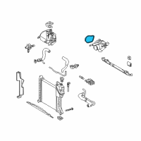 OEM 2004 Dodge Sprinter 2500 Gasket-THERMOSTAT Diagram - 5080150AA