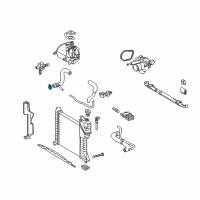 OEM 2004 Chrysler Crossfire Clamp-Hose Diagram - 6104784AA