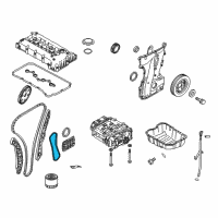 OEM Kia Chain-Oil Pump Diagram - 2432225000