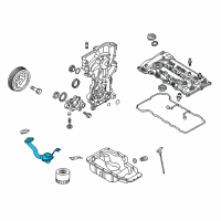OEM 2012 Hyundai Elantra Screen Assembly-Oil Diagram - 26250-2E021