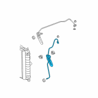 OEM Saturn Inlet Hose Diagram - 15140409