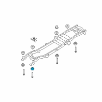 OEM Ford Lower Insulator Diagram - 7C3Z-1000155-AA