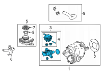 OEM 2022 Acura MDX SET Diagram - 46101-TYA-A00