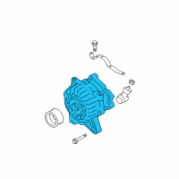 OEM Lincoln Mark LT Alternator Diagram - 7L3Z-10346-FRM