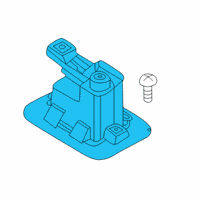 OEM 2020 Kia K900 Lamp Assembly-License Pl Diagram - 92501J6000