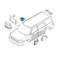 OEM 2016 Ford Flex Receiver Diagram - BB5Z-15K602-P
