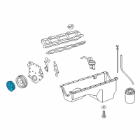 OEM Ford E-350 Club Wagon Damper Diagram - F81Z-6316-AA