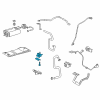 OEM 2009 Toyota Highlander Air Switch Valve Diagram - 25860-36020