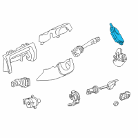 OEM 2011 Chevrolet Caprice Sensor Asm-Steering Angle Diagram - 92248513