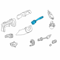 OEM 2013 Chevrolet Caprice Combo Switch Diagram - 92177957