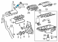 OEM GMC Savana 3500 Filler Tube Diagram - 12703864