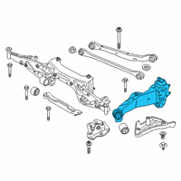 OEM 2021 BMW X2 TRAILING ARM, RIGHT Diagram - 33-30-6-898-964