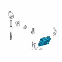 OEM 2021 Toyota Camry ECM Diagram - 89661-0X440