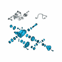 OEM 2020 Hyundai Kona Carrier Assembly-Differential Diagram - 53000-3B710