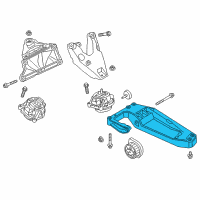 OEM 2014 BMW X3 Gearbox Support Diagram - 22-31-6-786-567