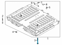 OEM 2022 Ford Escape Battery Bolt Diagram - -W720178-S439X