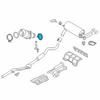 OEM BMW 440i Muffler Clamp Diagram - 18-30-8-635-798