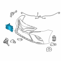 OEM Toyota Camry Sensor Diagram - 88210-06010