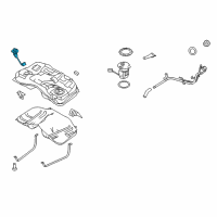 OEM 2012 Ford Fusion Fuel Gauge Sending Unit Diagram - AE5Z-9275-A