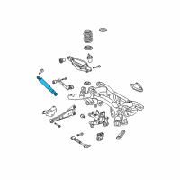 OEM 2007 Toyota RAV4 Shock Diagram - 48531-0R011