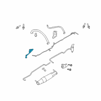 OEM 2008 Mercury Mountaineer Tube Assembly Diagram - 6L2Z-6758-BA