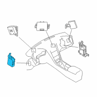 OEM 2019 Infiniti Q60 3Ch Can Gateway Controller Assembly Diagram - 284T1-6HH0C