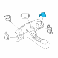 OEM 2014 Infiniti Q50 Controller Assy-Auto Light Diagram - 253C0-4GA0A