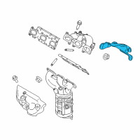 OEM 2009 Lincoln MKX Heat Shield Diagram - 7T4Z-9A462-B