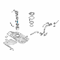 OEM 2018 Hyundai Elantra GT Pump-Fuel Diagram - 31111-A7800