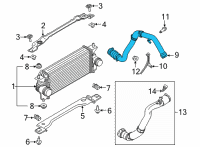 OEM 2020 Ford F-150 Inlet Duct Diagram - JL3Z-6C646-D